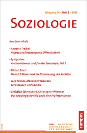 Poferl |  Soziologie 3/2025 | Buch |  Sack Fachmedien