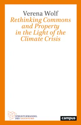 Wolf |  Rethinking Commons and Property in the Light of the Climate Crisis | Buch |  Sack Fachmedien