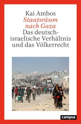 Ambos |  Staatsräson nach Gaza | Buch |  Sack Fachmedien