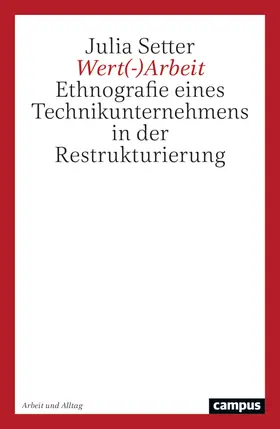 Setter |  Wert(-)Arbeit | Buch |  Sack Fachmedien