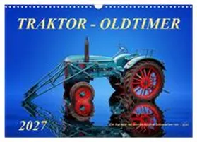 CALVENDO / Roder | Traktor - Oldtimer (Wandkalender 2027 DIN A3 quer), CALVENDO Monatskalender | Sonstiges | 978-3-594-01510-0 | www.sack.de