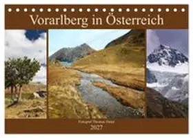 CALVENDO / Deter |  Vorarlberg in Österreich (Tischkalender 2027 DIN A5 quer), CALVENDO Monatskalender | Sonstiges |  Sack Fachmedien