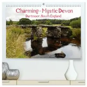 CALVENDO / M. Gibson |  Charming - Mystic Devon Dartmoor, South England (High Quality Premium Wall Calendar 2027 DIN A2 landscape),CALVENDO 12 Month Wall Calendar | Sonstiges |  Sack Fachmedien