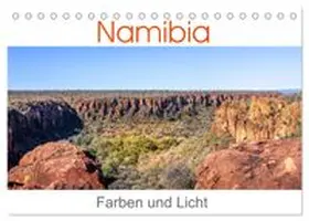 CALVENDO / Gerber |  Namibia - Farben und Licht (Tischkalender 2027 DIN A5 quer), CALVENDO Monatskalender | Sonstiges |  Sack Fachmedien