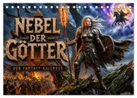 CALVENDO / Hermannsdorfer |  Nebel der Götter - Der Fantasy-Kalender (Tischkalender 2027 DIN A5 quer), CALVENDO Monatskalender | Sonstiges |  Sack Fachmedien