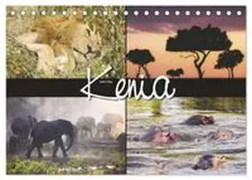CALVENDO | Kenia (Tischkalender 2027 DIN A5 quer), CALVENDO Monatskalender | Sonstiges | 978-3-594-18020-4 | www.sack.de