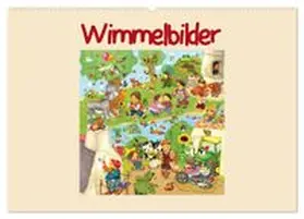 CALVENDO / Krätschmer |  Wimmelbilder (Wandkalender 2027 DIN A2 quer), CALVENDO Monatskalender | Sonstiges |  Sack Fachmedien