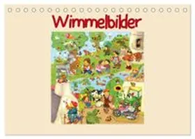CALVENDO / Krätschmer |  Wimmelbilder (Tischkalender 2027 DIN A5 quer), CALVENDO Monatskalender | Sonstiges |  Sack Fachmedien