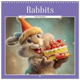 CALVENDO / Brunner-Klaus |  Rabbits - Furry charmers (Wall Calendar 2027 12 × 12 Inch) CALVENDO 12 Month Wall Calendar | Sonstiges |  Sack Fachmedien
