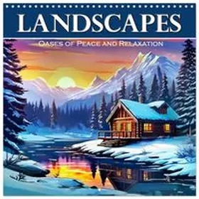 CALVENDO / Bilkova |  Landscapes - Oases of Peace and Relaxation (Wall Calendar 2027 12 × 12 Inch) CALVENDO 12 Month Wall Calendar | Sonstiges |  Sack Fachmedien