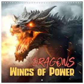 CALVENDO / Viola |  DRAGONS Wings of Power (Wall Calendar 2027 12 × 12 Inch) CALVENDO 12 Month Wall Calendar | Sonstiges |  Sack Fachmedien