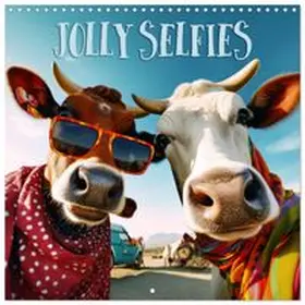 CALVENDO / Viola |  Jolly Selfies (Wall Calendar 2027 12 × 12 Inch) CALVENDO 12 Month Wall Calendar | Sonstiges |  Sack Fachmedien
