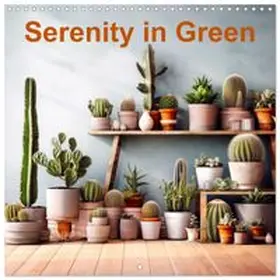 CALVENDO / Jaszke JBJart |  Serenity in Green (Wall Calendar 2027 12 × 12 Inch) CALVENDO 12 Month Wall Calendar | Sonstiges |  Sack Fachmedien