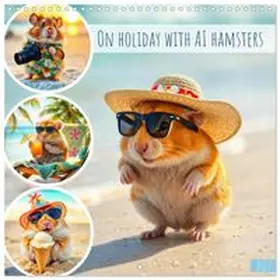 CALVENDO / Schimak |  On holiday with AI hamsters (Wall Calendar 2027 12 × 12 Inch) CALVENDO 12 Month Wall Calendar | Sonstiges |  Sack Fachmedien