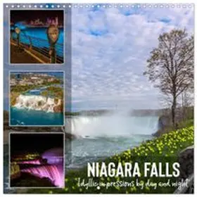 CALVENDO / Viola |  NIAGARA FALLS Idyllic impressions by day and night (Wall Calendar 2027 12 × 12 Inch) CALVENDO 12 Month Wall Calendar | Sonstiges |  Sack Fachmedien