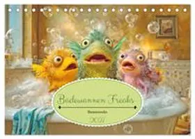 CALVENDO / Brunner-Klaus |  Badewannen Freaks - Humorwerke (Tischkalender 2027 DIN A5 quer), CALVENDO Monatskalender | Sonstiges |  Sack Fachmedien