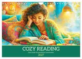 CALVENDO / Hurley |  Cozy Reading. Dein Guide für gemütliche Lesestunden (Wandkalender 2027 DIN A4 quer), CALVENDO Monatskalender | Sonstiges |  Sack Fachmedien