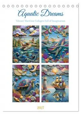 CALVENDO / Waurick |  Aquatic Dreams (Desk Calendar 2027 DIN A5 portrait), CALVENDO 12 Month DeskCalendar | Sonstiges |  Sack Fachmedien