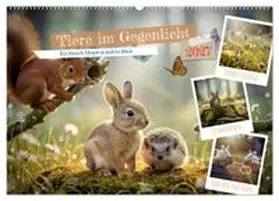 CALVENDO / Irmer |  Tiere im Gegenlicht (Wandkalender 2027 DIN A2 quer), CALVENDO Monatskalender | Sonstiges |  Sack Fachmedien