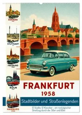 CALVENDO / Wagner |  Stadtbilder und Straßenlegenden (Wandkalender 2027 DIN A2 hoch), CALVENDO Monatskalender | Sonstiges |  Sack Fachmedien