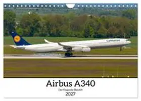 CALVENDO / Brunner |  Airbus A340 Der fliegende Bleistift (Wandkalender 2027 DIN A4 quer), CALVENDO Monatskalender | Sonstiges |  Sack Fachmedien