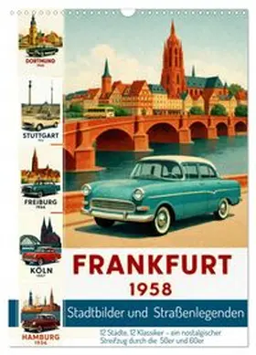 CALVENDO / Wagner |  Stadtbilder und Straßenlegenden (Wandkalender 2027 DIN A3 hoch), CALVENDO Monatskalender | Sonstiges |  Sack Fachmedien