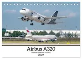 CALVENDO / Brunner |  Airbus A320 Das Brot und Butter Flugzeug (Tischkalender 2027 DIN A5 quer), CALVENDO Monatskalender | Sonstiges |  Sack Fachmedien