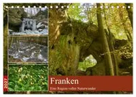 CALVENDO / Pabst |  Franken - eine Region voller Naturwunder (Tischkalender 2027 DIN A5 quer), CALVENDO Monatskalender | Sonstiges |  Sack Fachmedien
