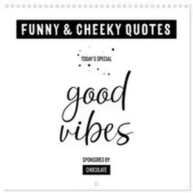 CALVENDO / Viola |  Funny and cheeky quotes (Wall Calendar 2027 12 × 12 Inch) CALVENDO 12 Month Wall Calendar | Sonstiges |  Sack Fachmedien