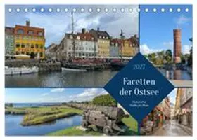 CALVENDO / Rohde |  Facetten der Ostsee - Historische Städte am Meer (Tischkalender 2027 DIN A5 quer), CALVENDO Monatskalender | Sonstiges |  Sack Fachmedien