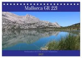 CALVENDO / Goetz |  Mallorca GR 221. Weitwandern durch die Serra de Tramuntana (Tischkalender 2027 DIN A5 quer), CALVENDO Monatskalender | Sonstiges |  Sack Fachmedien