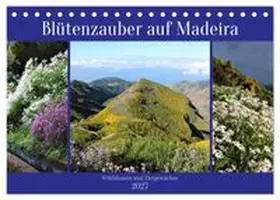 CALVENDO / Goetz |  Blütenzauber auf Madeira. Wildblumen und Ziergewächse (Tischkalender 2027 DIN A5 quer), CALVENDO Monatskalender | Sonstiges |  Sack Fachmedien