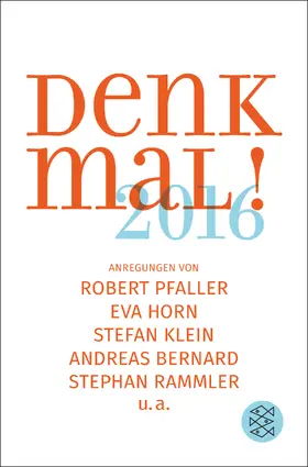 Bernard / Pfaller / Rammler |  Denk mal! 2016 | Buch |  Sack Fachmedien