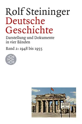 Steininger |  Deutsche Geschichte 2. 1948 bis 1955 | Buch |  Sack Fachmedien