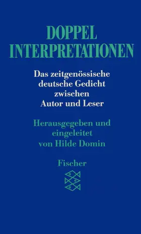 Domin |  Doppelinterpretationen | Buch |  Sack Fachmedien