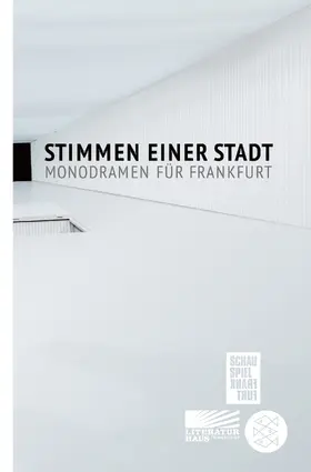 Bánk / Schauspiel Frankfurt / Brandt |  Stimmen einer Stadt | Buch |  Sack Fachmedien