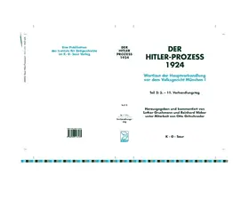 Gruchmann / Weber / Gritschneder |  HITLER-PROZEß 1924 TL.2 | Buch |  Sack Fachmedien