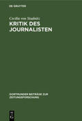 Studnitz |  Kritik des Journalisten | Buch |  Sack Fachmedien