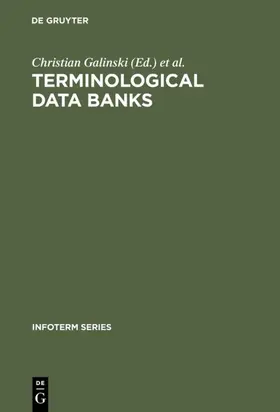 Galinski |  Terminological data banks | Buch |  Sack Fachmedien