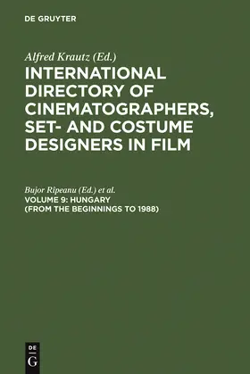 Rîpeanu |  Hungary (from the beginnings to 1988) | Buch |  Sack Fachmedien