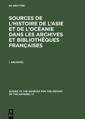 Archives | Buch | 978-3-598-21472-1 | www.sack.de