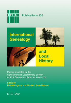 Melrose / Hedegaard | International Genealogy and Local History | Buch | 978-3-598-22036-4 | sack.de