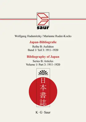 Rudat-Kocks / Hadamitzky |  1911-1920 | Buch |  Sack Fachmedien