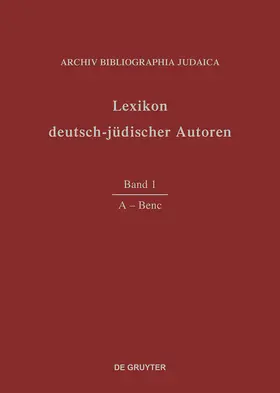 A - Benc | Buch |  Sack Fachmedien