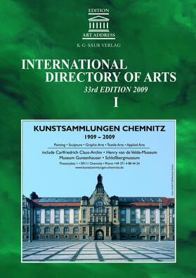  International Directory of Arts | Buch |  Sack Fachmedien