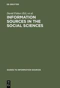 Fisher / Hanstock / Price |  Information Sources in the Social Sciences | Buch |  Sack Fachmedien