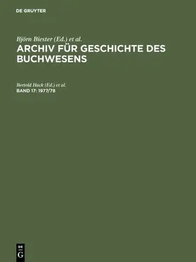 Kleiss / Hack |  1977/78 | Buch |  Sack Fachmedien