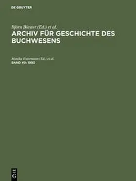 Wittmann / Estermann |  1993 | Buch |  Sack Fachmedien