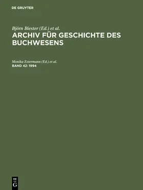 Wittmann / Estermann |  1994 | Buch |  Sack Fachmedien