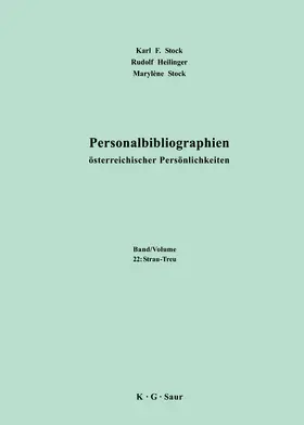 Stock / Heilinger |  Strau - Treu | Buch |  Sack Fachmedien